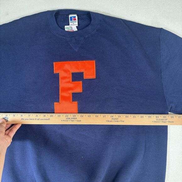 Vintage Florida Gators Russell Athletic Pullover Sweatshirt XL Made In USA 80’s - Picture 8 of 8
